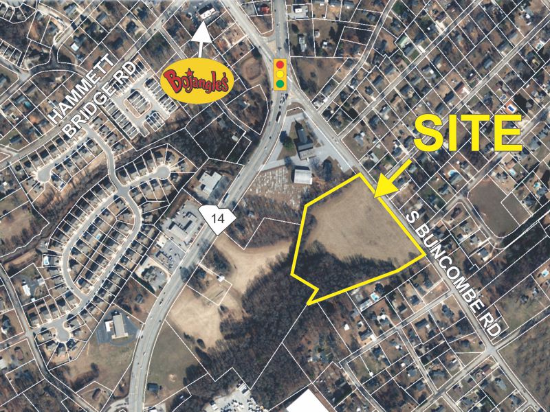 10+- acre parcel sold on South Buncombe Rd in Greer