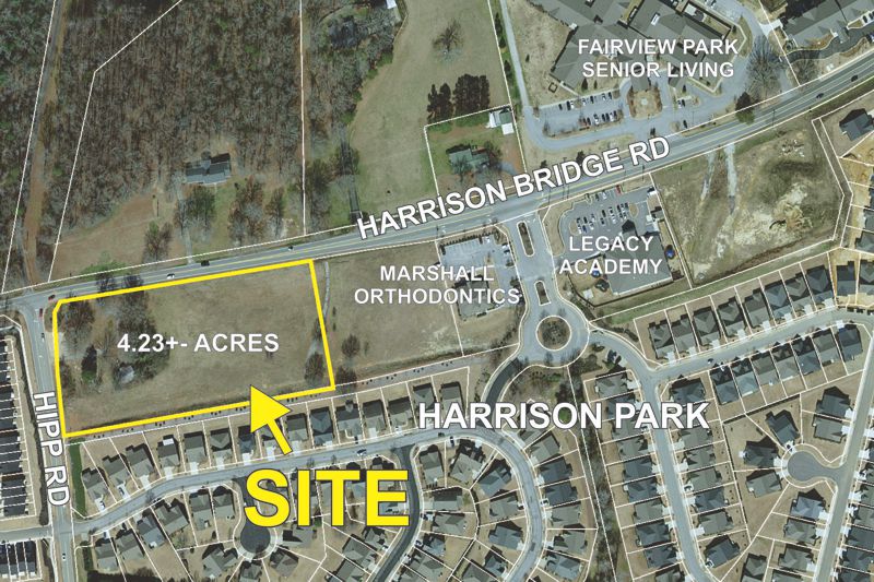 4.23+- acre tract sold on Harrison Bridge Rd